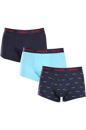 HUGO BOSS 3PACK pánské boxerky vícebarevné