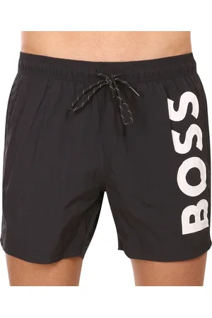 HUGO BOSS Pánské plavky černé