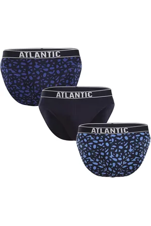 ATLANTIC 3PACK pánské slipy vícebarevné