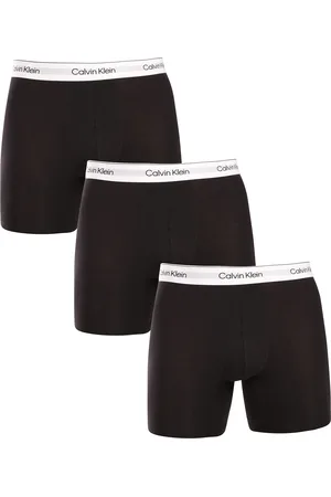 Calvin Klein 3PACK pánské boxerky černé