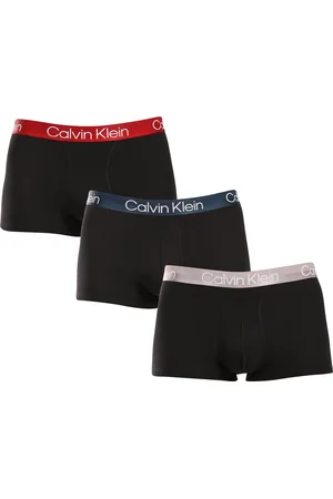 Calvin Klein 3PACK pánské boxerky černé
