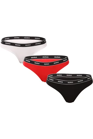 HUGO BOSS 3PACK dámská tanga