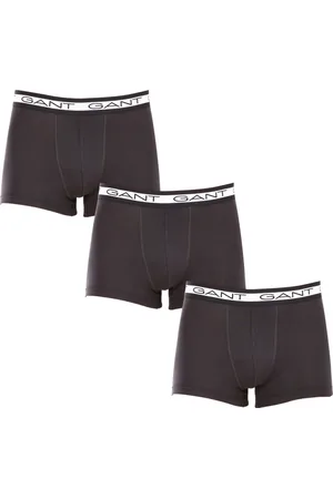 GANT 3PACK pánské boxerky černé