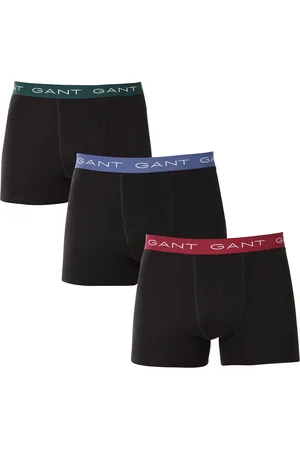 GANT 3PACK pánské boxerky černé