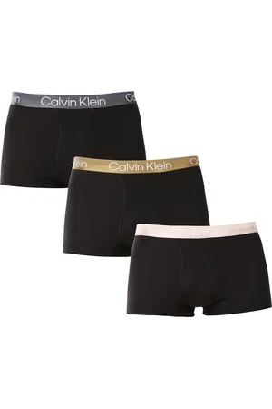 Calvin Klein 3PACK pánské boxerky černé