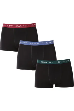 GANT 3PACK pánské boxerky černé