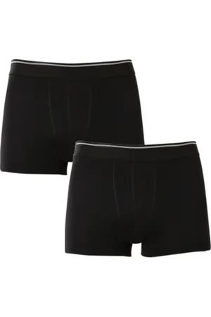 Nedeto 2PACK pánské boxerky basic černé