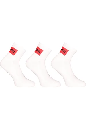 HUGO BOSS 3PACK ponožky bílé