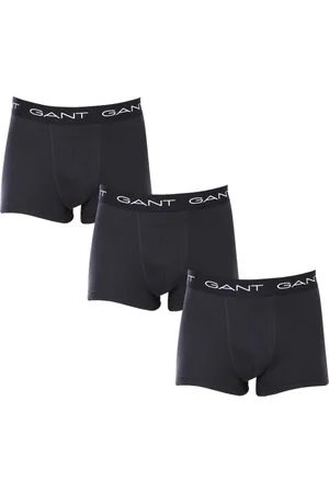GANT 3PACK pánské boxerky černé