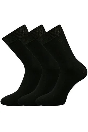 Boma 3PACK ponožky černé