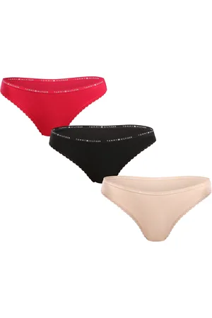 Tommy Hilfiger 3PACK dámská tanga vícebarevná