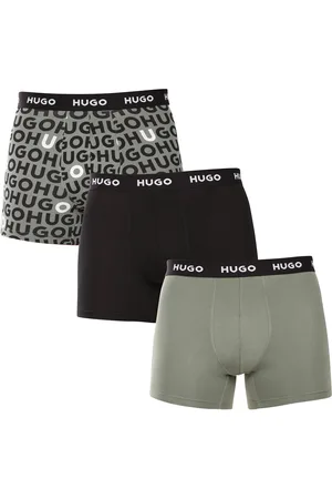 HUGO BOSS 3PACK pánské boxerky vícebarevné