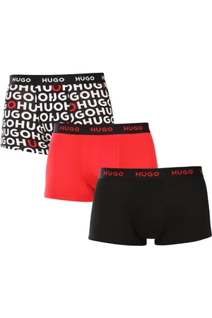 HUGO BOSS 3PACK pánské boxerky vícebarevné