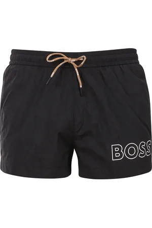 HUGO BOSS Pánské plavky černé