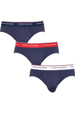 Tommy Hilfiger 3PACK pánské slipy tmavě modré