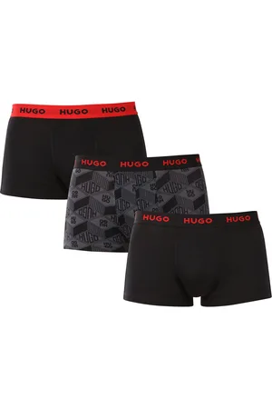 HUGO BOSS 3PACK pánské boxerky vícebarevné