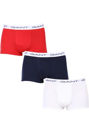 GANT 3PACK pánské boxerky vícebarevné