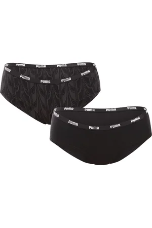 PUMA 2PACK dámské kalhotky černé