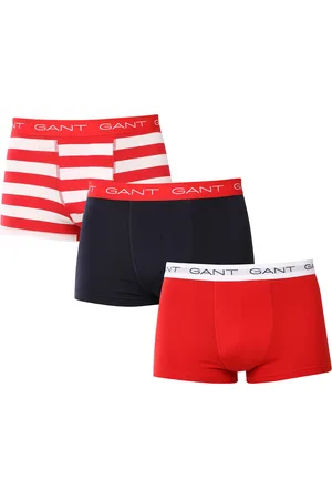 GANT 3PACK pánské boxerky vícebarevné