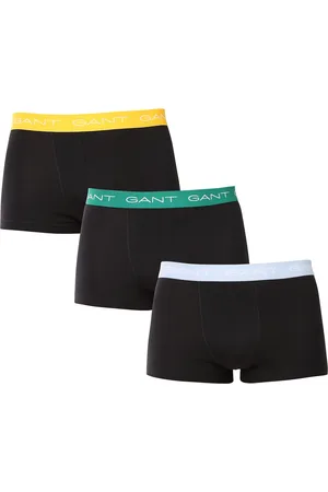 GANT 3PACK pánské boxerky černé
