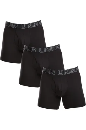 Under Armour 3PACK pánské boxerky černé