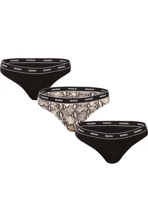 HUGO BOSS 3PACK dámská tanga vícebarevná