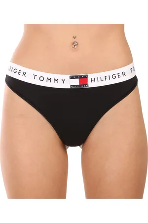 Tommy Hilfiger Dámská tanga nadrozměr černá