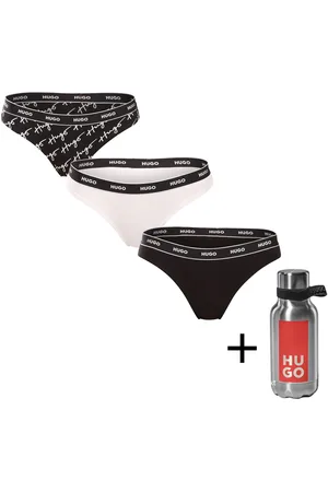 HUGO BOSS 3PACK dámská tanga vícebarevná