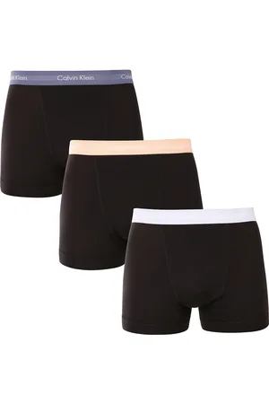 Calvin Klein 3PACK pánské boxerky černé