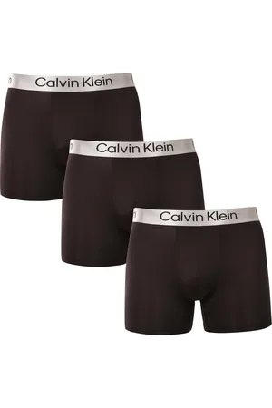 Calvin Klein 3PACK pánské boxerky černé