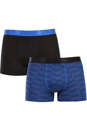 PUMA 2PACK pánské boxerky vícebarevné