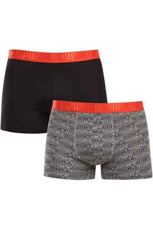 PUMA 2PACK pánské boxerky vícebarevné