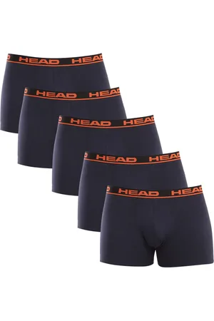 Head 5PACK pánské boxerky tmavě modré
