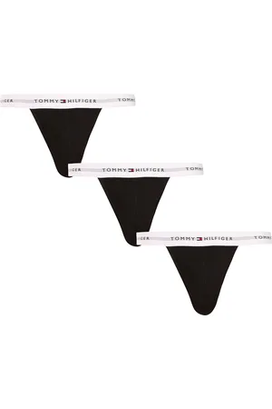 Tommy Hilfiger 3PACK pánské jocksy černé