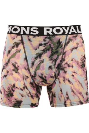 MONS ROYALE Pánské boxerky merino vícebarevné