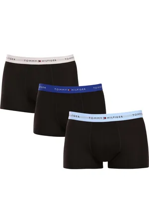 Tommy Hilfiger 3PACK pánské boxerky černé