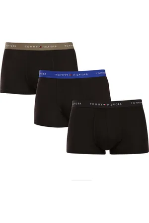 Tommy Hilfiger 3PACK pánské boxerky černé
