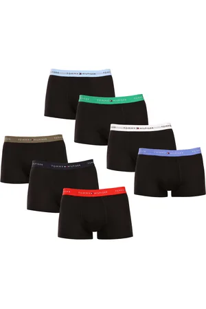 Tommy Hilfiger 7PACK pánské boxerky černé
