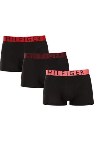 Tommy Hilfiger 3PACK pánské boxerky černé