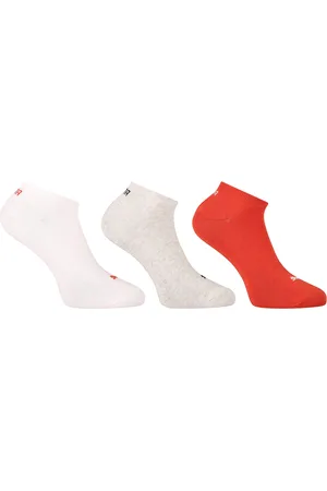 PUMA 3PACK ponožky nízké vícebarevné