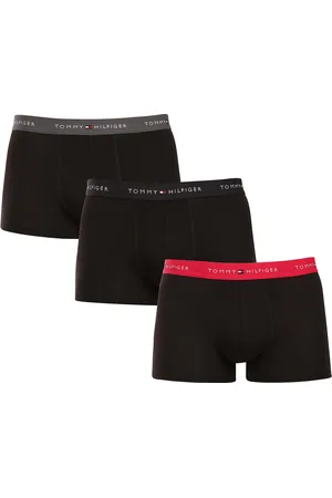 Tommy Hilfiger 3PACK pánské boxerky černé