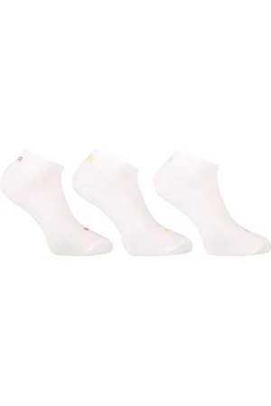 PUMA 3PACK ponožky nízké bílé