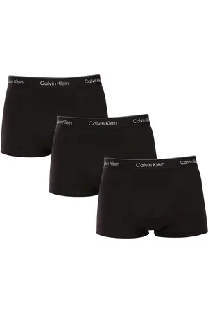 Calvin Klein 3PACK pánské boxerky černé