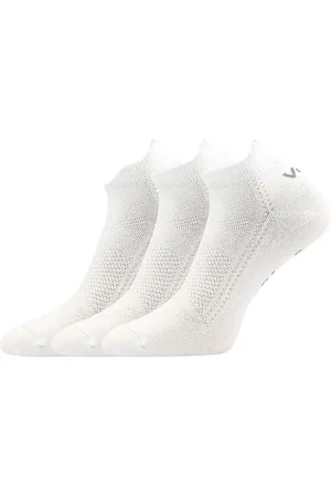 VOXX 3PACK ponožky bambusové bílé