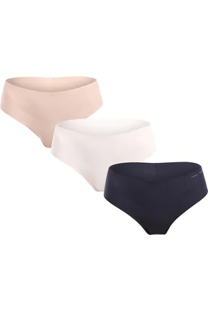 Tommy Hilfiger 3PACK dámská tanga bezešvá vícebarevná