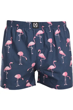 Horsefeathers Pánské trenky Manny Flamingos