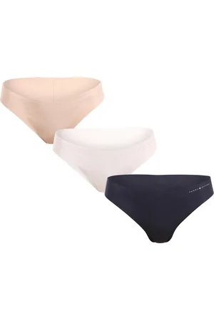 Tommy Hilfiger 3PACK dámské kalhotky brazilky bezešvé vícebarevné