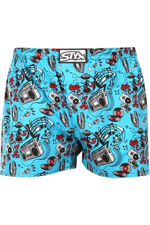 STYX Pánské trenky art klasická guma hudba