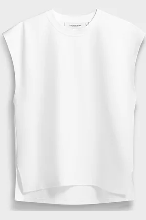 Vagabond Boxy Tank Top - Žena Bílá Textil