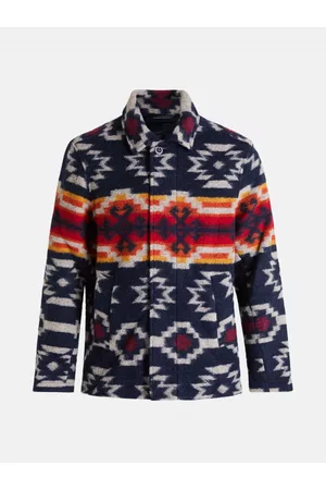 Peak Performance Bunda m wool shirt pattern s